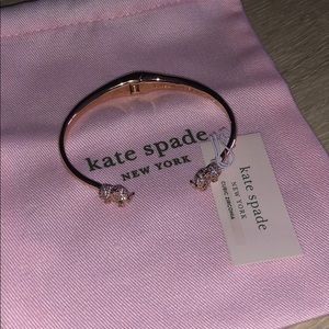 Kate Spade NY rose gold elephant bangle